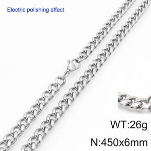 Stainless Steel Necklace - KN297411-Z