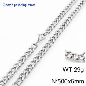 Stainless Steel Necklace - KN297412-Z
