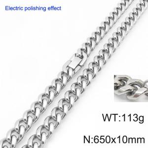 Stainless Steel Necklace - KN297439-Z