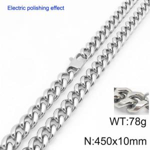 Stainless Steel Necklace - KN297441-Z