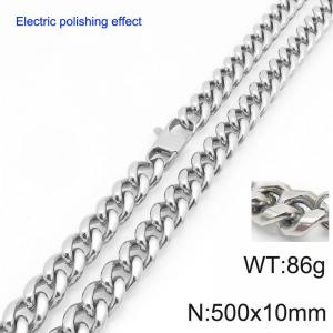 Stainless Steel Necklace - KN297442-Z