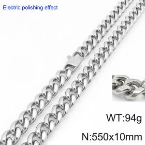 Stainless Steel Necklace - KN297443-Z