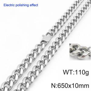 Stainless Steel Necklace - KN297445-Z