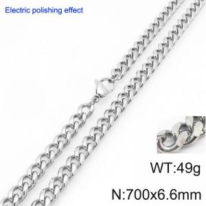 Stainless Steel Necklace - KN297470-Z