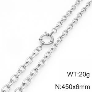 Stainless Steel Necklace - KN297628-Z