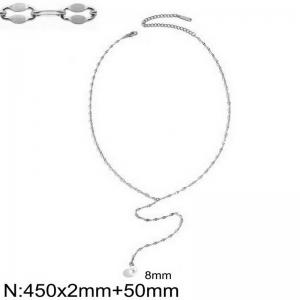 Stainless Steel Necklace - KN297925-Z