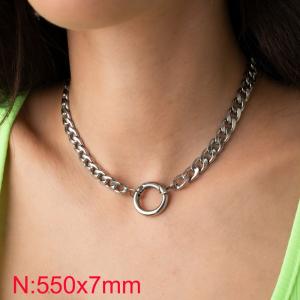 Stainless Steel Necklace - KN297931-Z