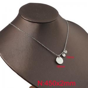 Stainless Steel Necklace - KN297934-Z