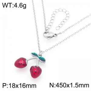 Stainless Steel Necklace - KN298305-Z