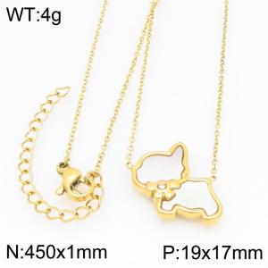 Off-price Necklace - KN298768-GC