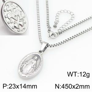 Stainless Steel Necklace - KN299116-Z