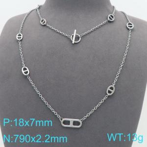 Stainless Steel Necklace - KN299121-Z