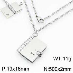 Stainless Steel Necklace - KN299142-Z