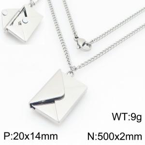 Stainless Steel Necklace - KN299145-Z