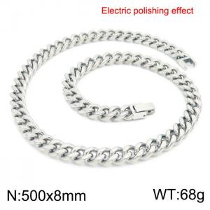 Stainless Steel Necklace - KN299240-Z