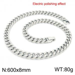 Stainless Steel Necklace - KN299242-Z
