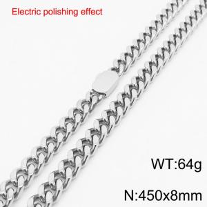 Stainless Steel Necklace - KN299246-Z