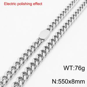 Stainless Steel Necklace - KN299248-Z