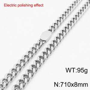 Stainless Steel Necklace - KN299251-Z