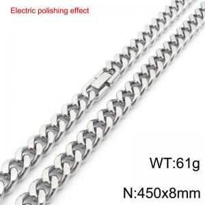 Stainless Steel Necklace - KN299267-Z