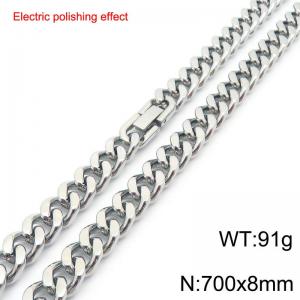 Stainless Steel Necklace - KN299272-Z