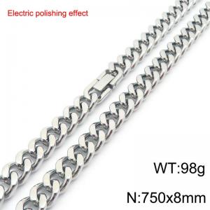 Stainless Steel Necklace - KN299273-Z