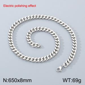 Stainless Steel Necklace - KN299301-Z