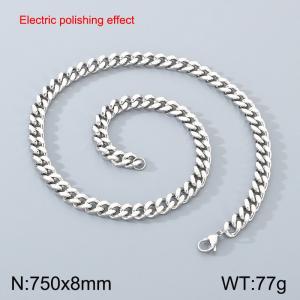 Stainless Steel Necklace - KN299302-Z