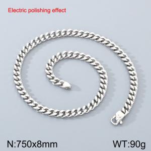 Stainless Steel Necklace - KN299304-Z
