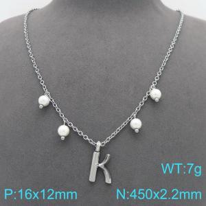 Stainless Steel Necklace - KN299373-Z
