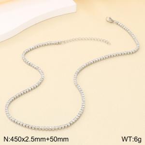 Stainless Steel Necklace - KN299536-Z