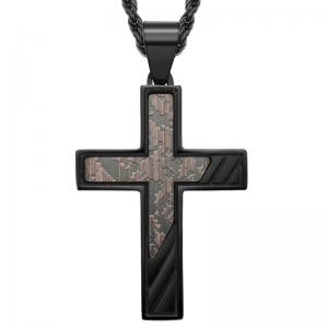 Stainless Steel Necklace - KN299691-WGAS