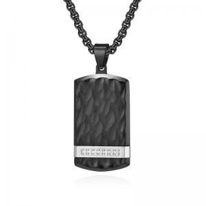 Stainless Steel Necklace - KN299711-WGAS