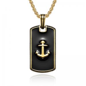 Stainless Steel Necklace - KN299724-WGAS