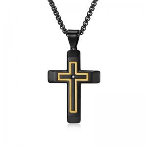 Stainless Steel Necklace - KN299727-WGAS