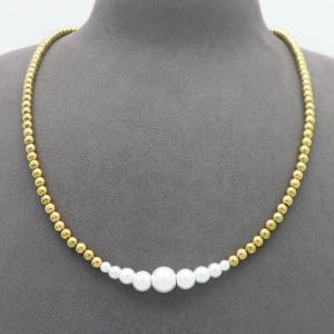 Bead Necklace - KN299819-NJ