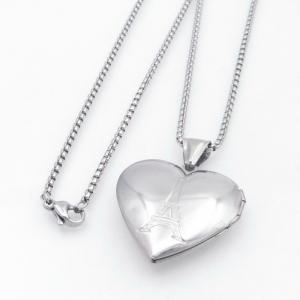 Stainless Steel Necklace - KN299932-TK