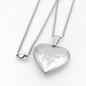 Stainless Steel Necklace - KN299933-TK