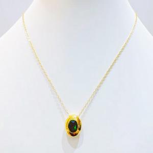 SS Gold-Plating Necklace - KN300668-SXSJ