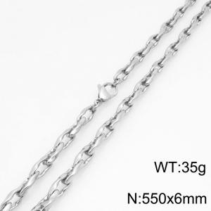 Stainless Steel Necklace - KN300790-Z