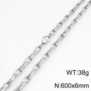 Stainless Steel Necklace - KN300791-Z