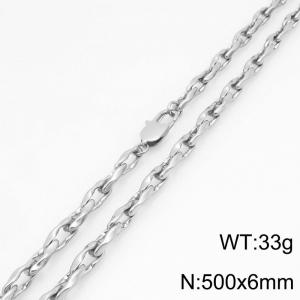 Stainless Steel Necklace - KN300795-Z