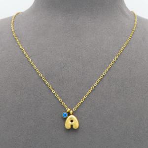 SS Gold-Plating Necklace - KN300919-HDJ