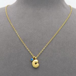 SS Gold-Plating Necklace - KN300921-HDJ