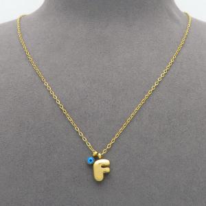 SS Gold-Plating Necklace - KN300924-HDJ