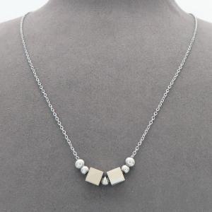 Stainless Steel Necklace - KN300954-HDJ
