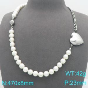Stainless Steel Necklace - KN301102-ZC