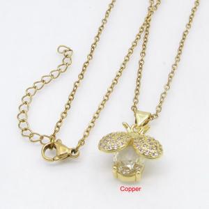 Copper Necklace - KN301265-TJG