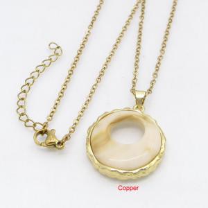 Copper Necklace - KN301266-TJG