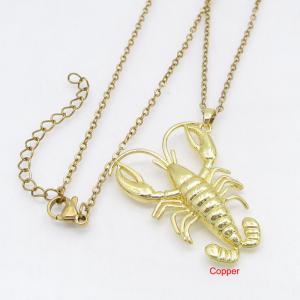 Copper Necklace - KN301267-TJG